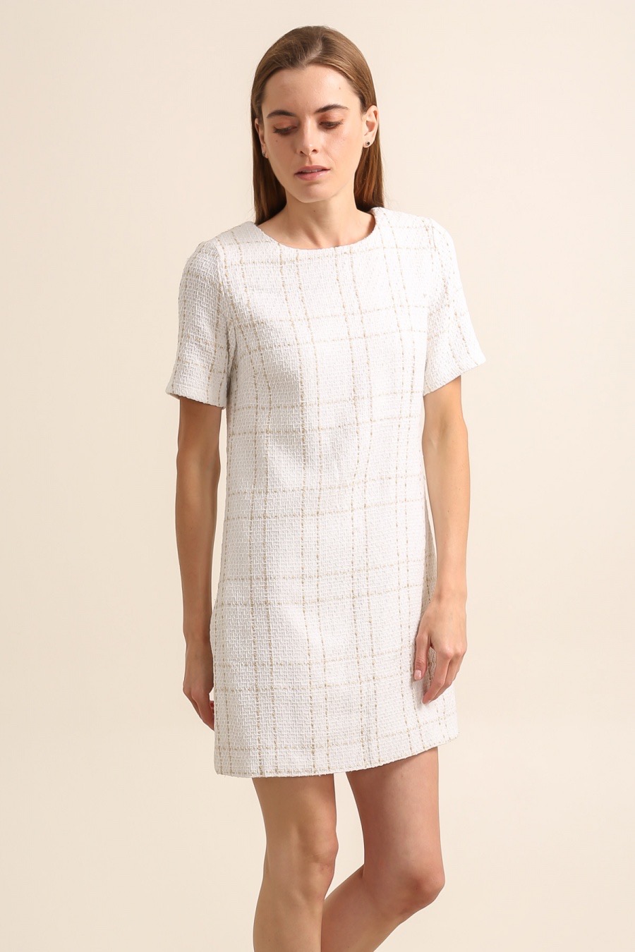 Robe droite manches courtes – Image 2