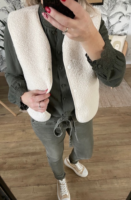 Gilet tout doux sans manches