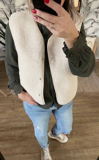 Gilet tout doux sans manches – Image 3