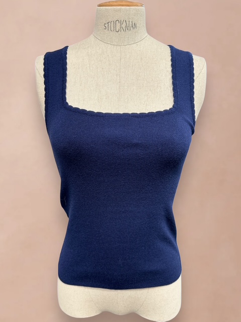 Top en maille encolure carrée – Image 3