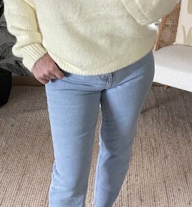 Jean coupe Mom