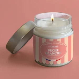 Bougie Parfumée pêche blanche